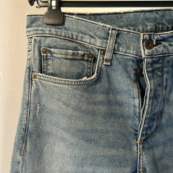 Rag and Bone Men’s Fit 1 Extra Slim Size 32W Blue Jean - Picture 2 of 14